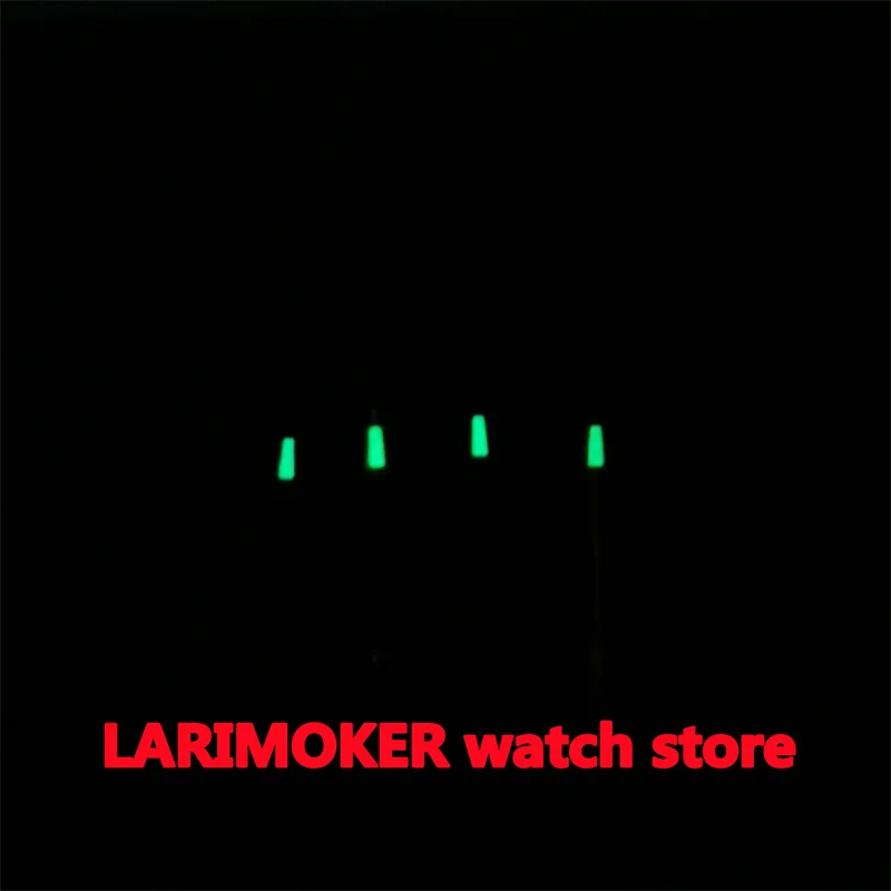 الأيدي هي NH35 NH36 Miyata 8205 8215 821A لؤلؤة DG 2813 3804 حركة، ملحقات ساعة يد مستعملة خضراء مضيئة 4 ألوان