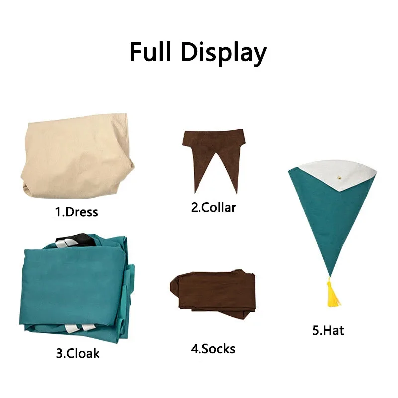 أزياء كوكو التأثيرية أنيمي أتيليه من قبعة الساحرة كوكو لعب الأدوار زي حفلات الهالوين كرنفال الزي للنساء mj:3