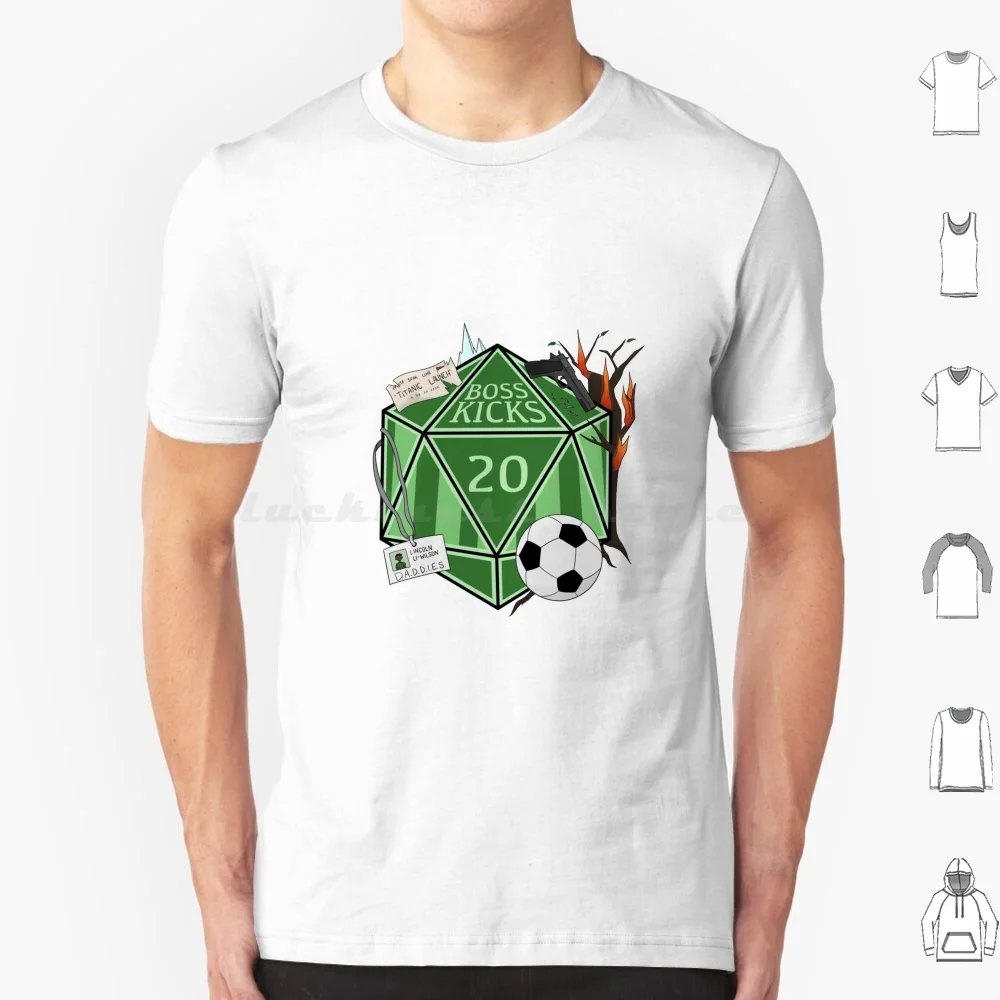Lincoln Li D20 T Shirt Big Size 100% Cotton Lincoln Li Dndads And Daddies Dndads S2 And Daddies Season 2