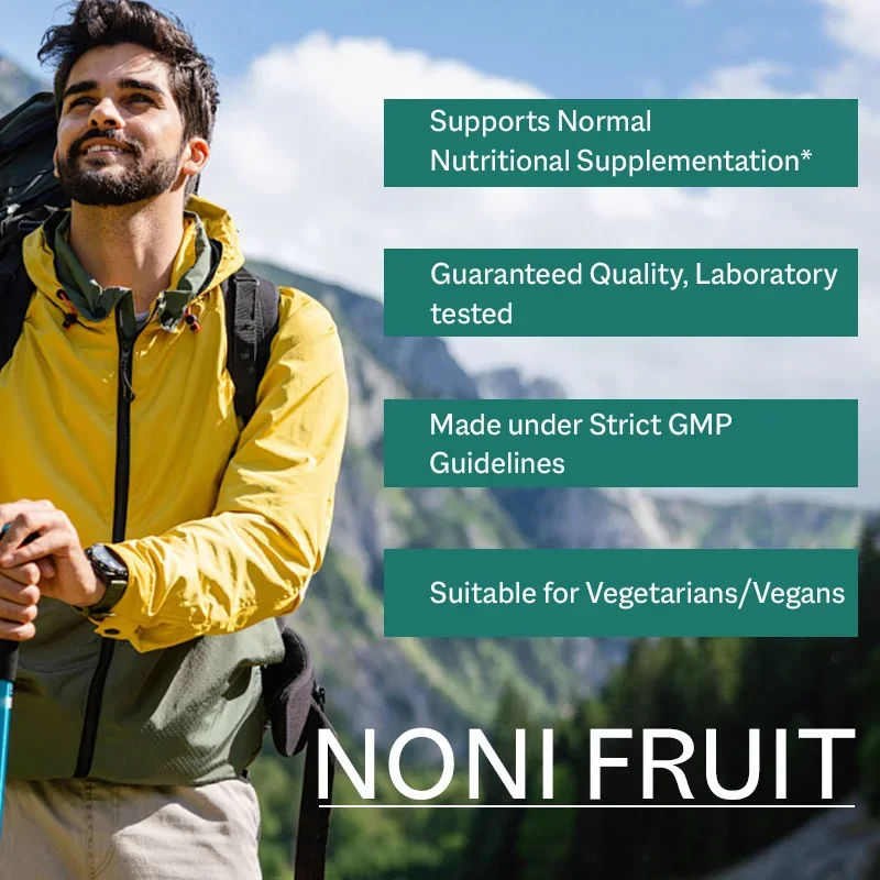 Noni Fruit Capsules - Antioxidant Boosts Immune System Energy Booster