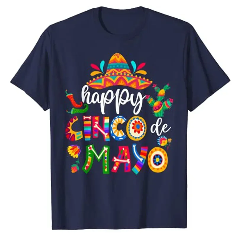 Cinco De Mayo Shirt Mexican Fiesta 5 De-Mayo T-Shirt Pepper Sexy Lips Nacho Average Teacher Sombrero Tee Drinko Margarita Outfit