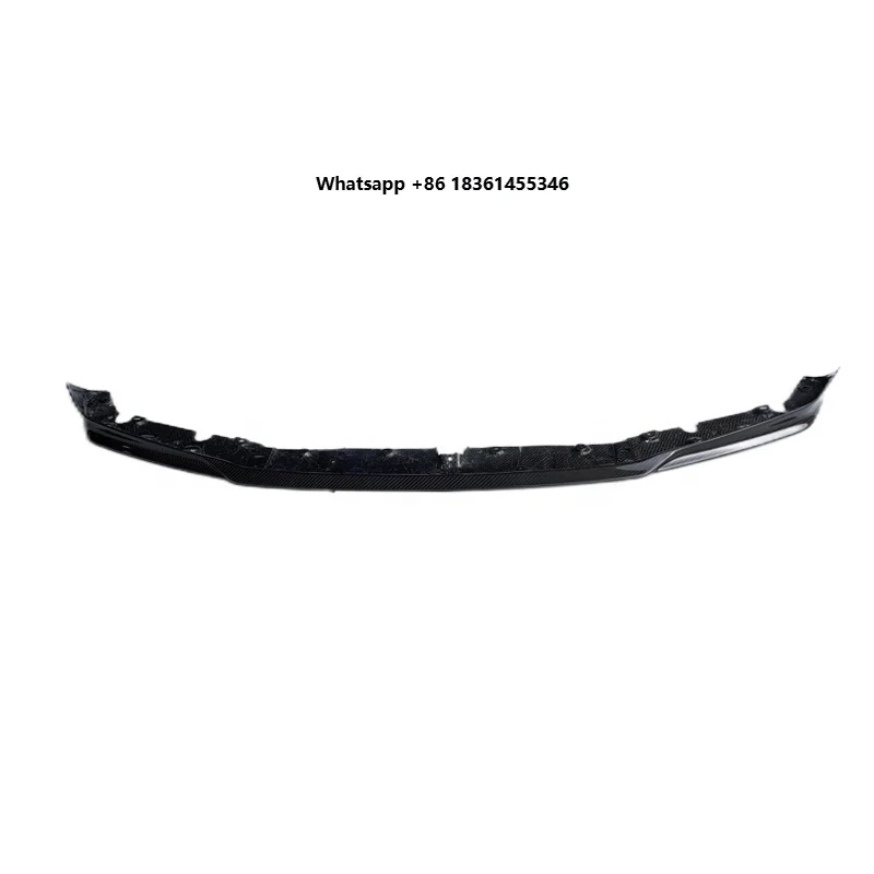 For 5 Series F90 M5 2021 Year CS Style Car Exterior Trim Accessories  Dry Carbon Fiber Front Bumper Lip