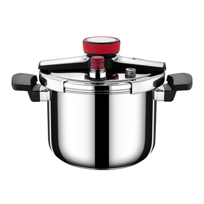 

304Stainless Steel Pressure Cooker Household Induction Cooker Gas Stove Explosion-Proof Universal Pressure Cooker3People-4People