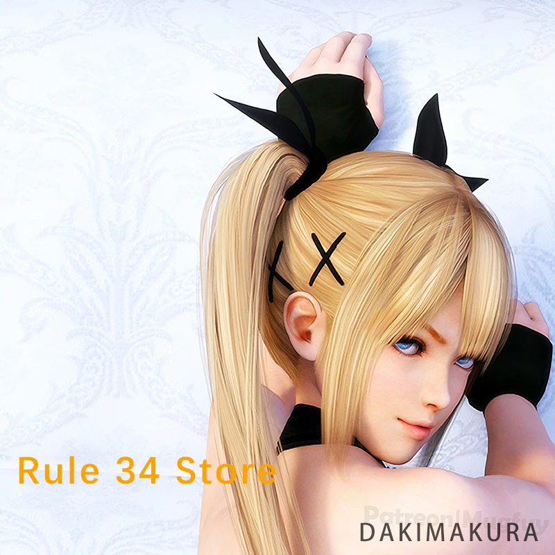 الميت أو حي 5 ماري روز Dakimakura أنيمي على الوجهين طباعة المخدة غطاء وسادة للجسم بالحجم الطبيعي