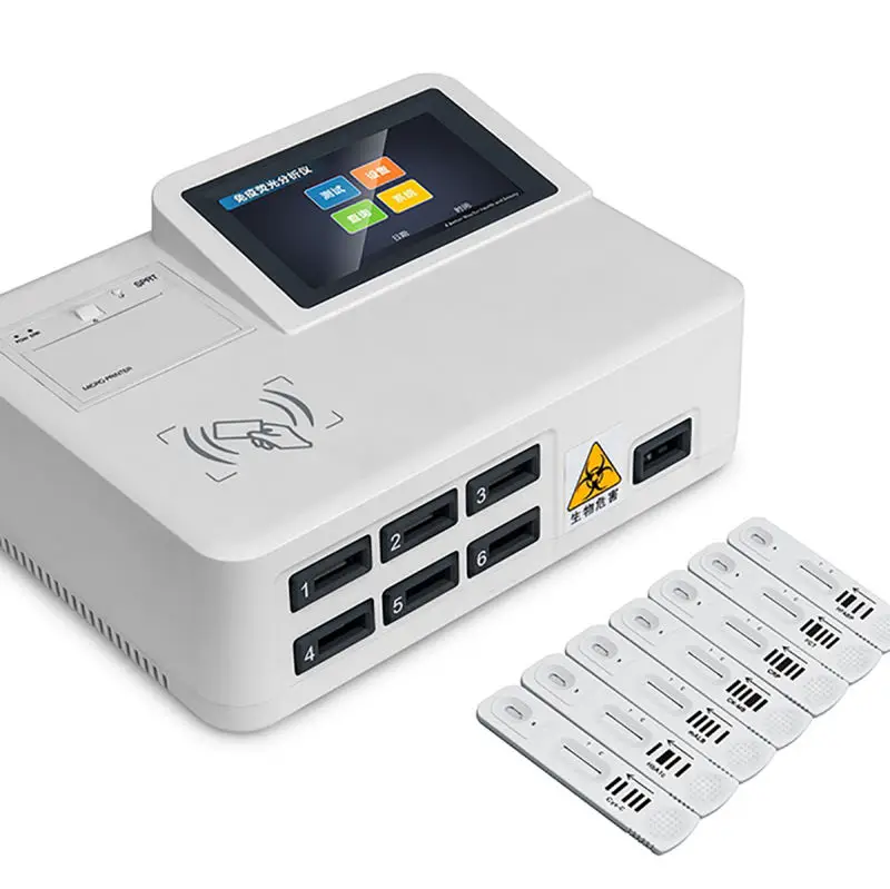 

Portable Automated T3 T4 Tsh Testing Fluorescence Poct Immunoassay Analyzer