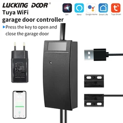 Smart WIFI Garage Door Opener DC5V Mobile Phone Remote Tuya Smart Life App Controller Support Alexa Google Assistant No need Hub