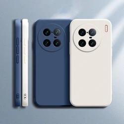 Original Liquid Silicone Case for VIVO X90 Pro Plus High Qualtiy Funda VIVOX90 X90Pro Pro+ 5G Square Luxury Camera Protect Cover