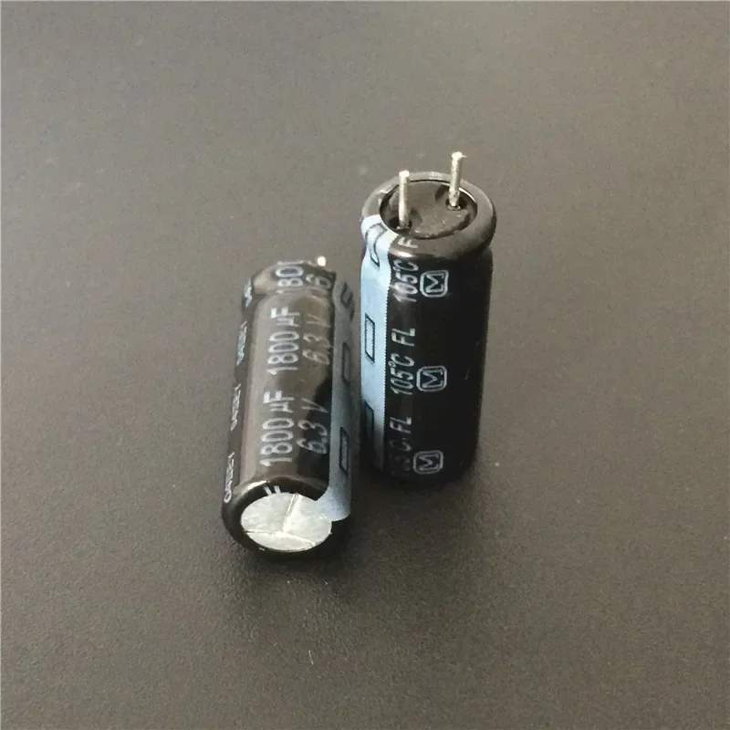 10pcs 1800uF 6.3V FL Series 8x20mm Original Low ESR 6.3V1800uF motherboard Capacitor