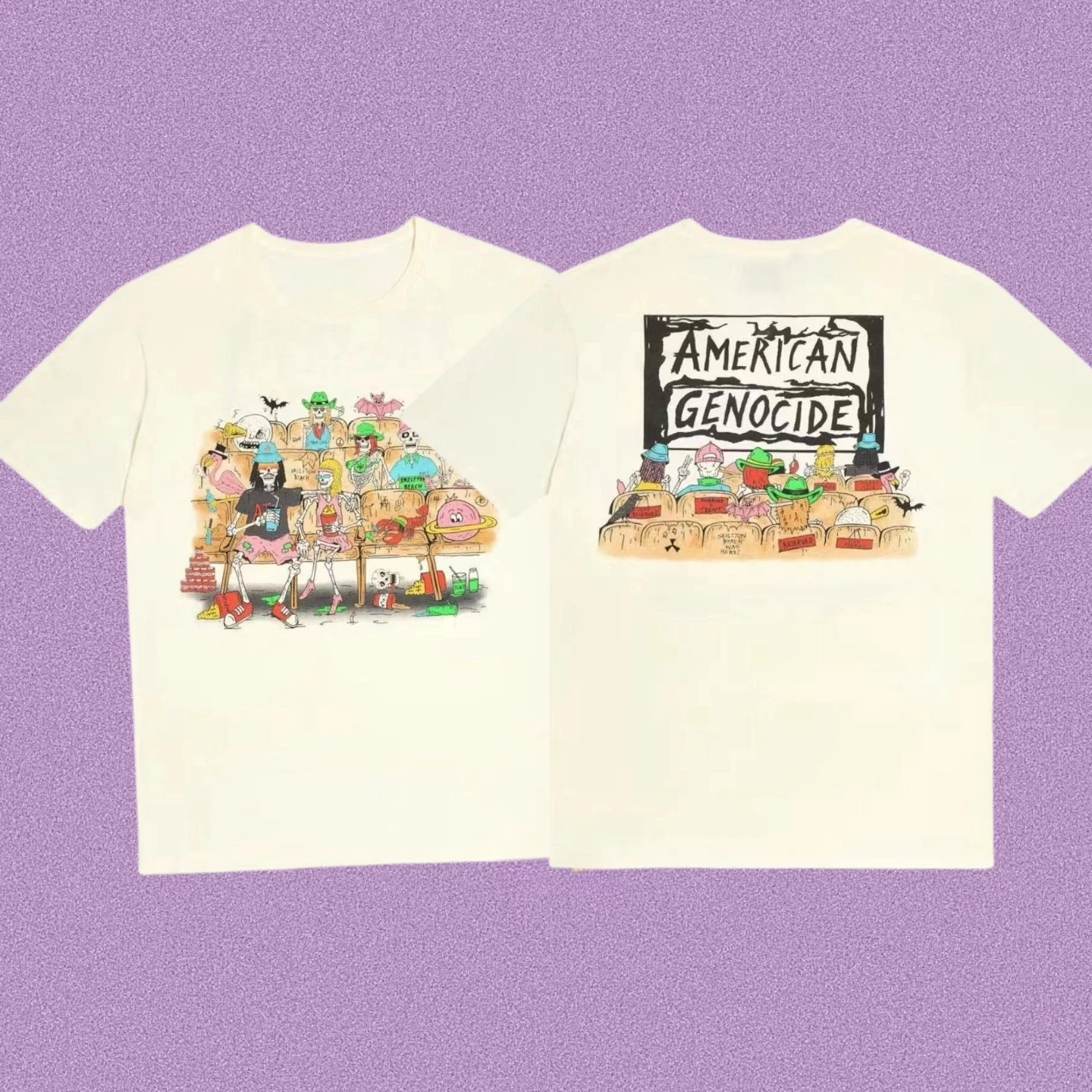 2026 Neue Retro Gallery Kurzarm-T-Shirt mit Buchstaben-Print – Amerikanischer Casual High Street Komfort-Stil – Detail 12