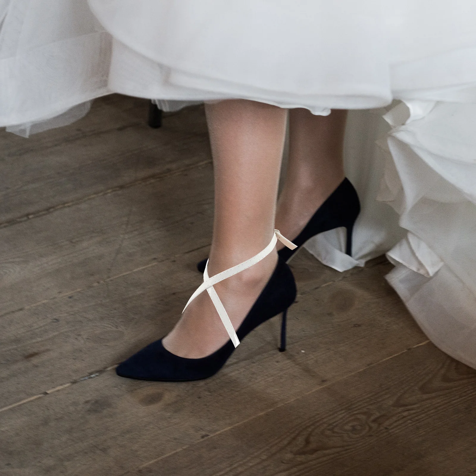 

2Pairs Anti-Loose High Heel Laces Women Elegant Shoe Straps Replacement Ankle Straps for Heels Non-Slip Wearable Comfortable