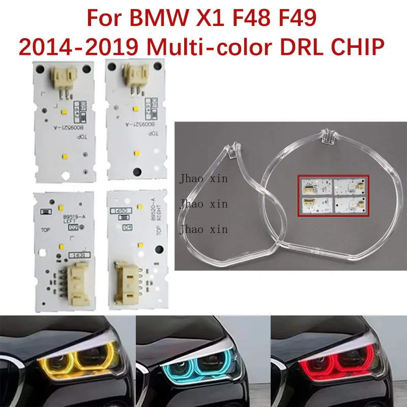 

For BMW X1 F48 F49 2014-2019 Car DRL CHIP Angel Eye Ballast Module Multi-color 63117428789 63117428790 63117428791 63117428792