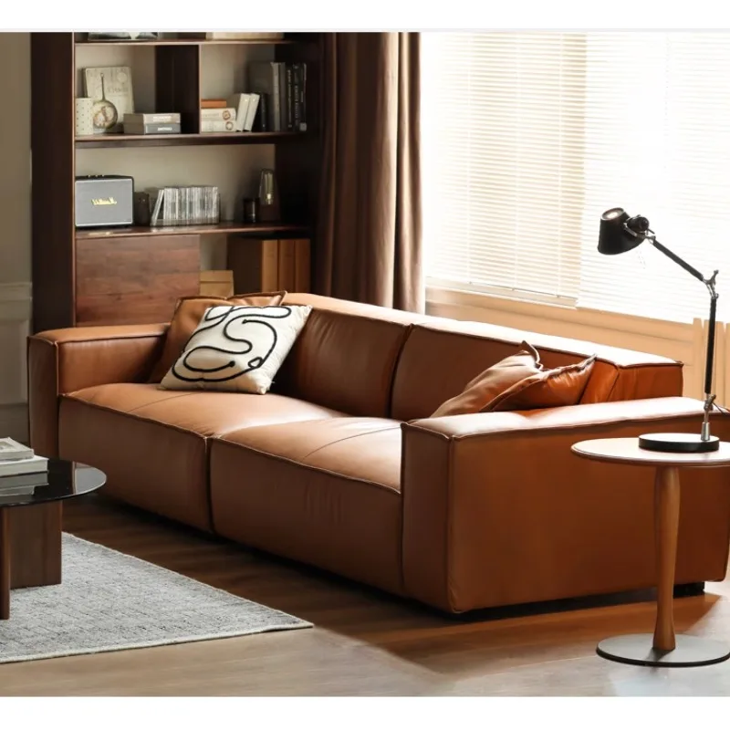 

Simple modern tofu block soft sofa