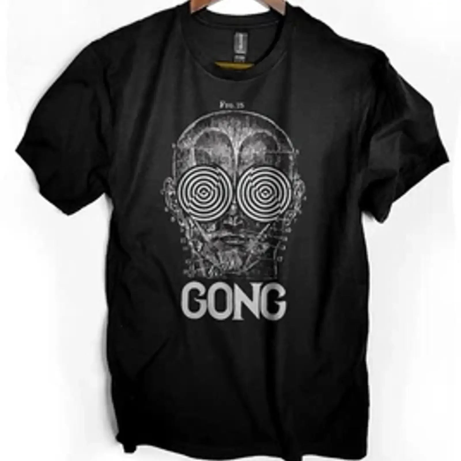 Gong band T Shirt prog jazz krautrock Magick brother camenbert electirque Magma vintage Washed streetwear Breathable Versatile
