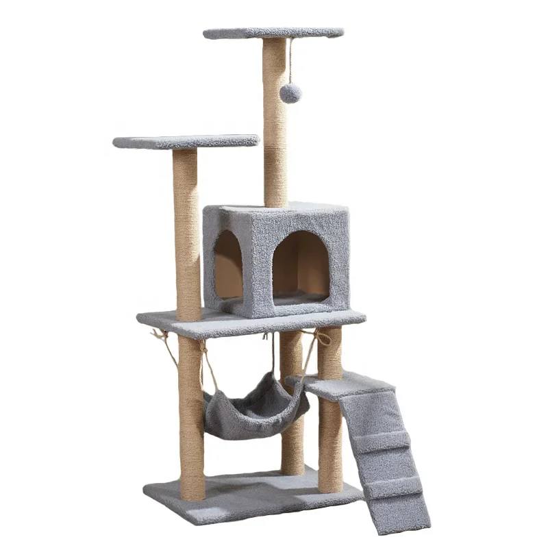 Hot Selling Pet Cats Furniture Cats Tree Available in Multiple Colors & Styles