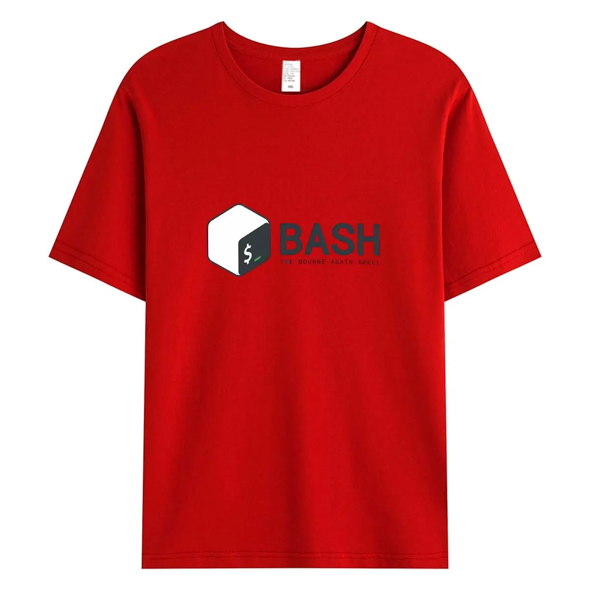 Linux Bash T-Shirt boys animal print Blouse oversizeds big and tall t shirts for men