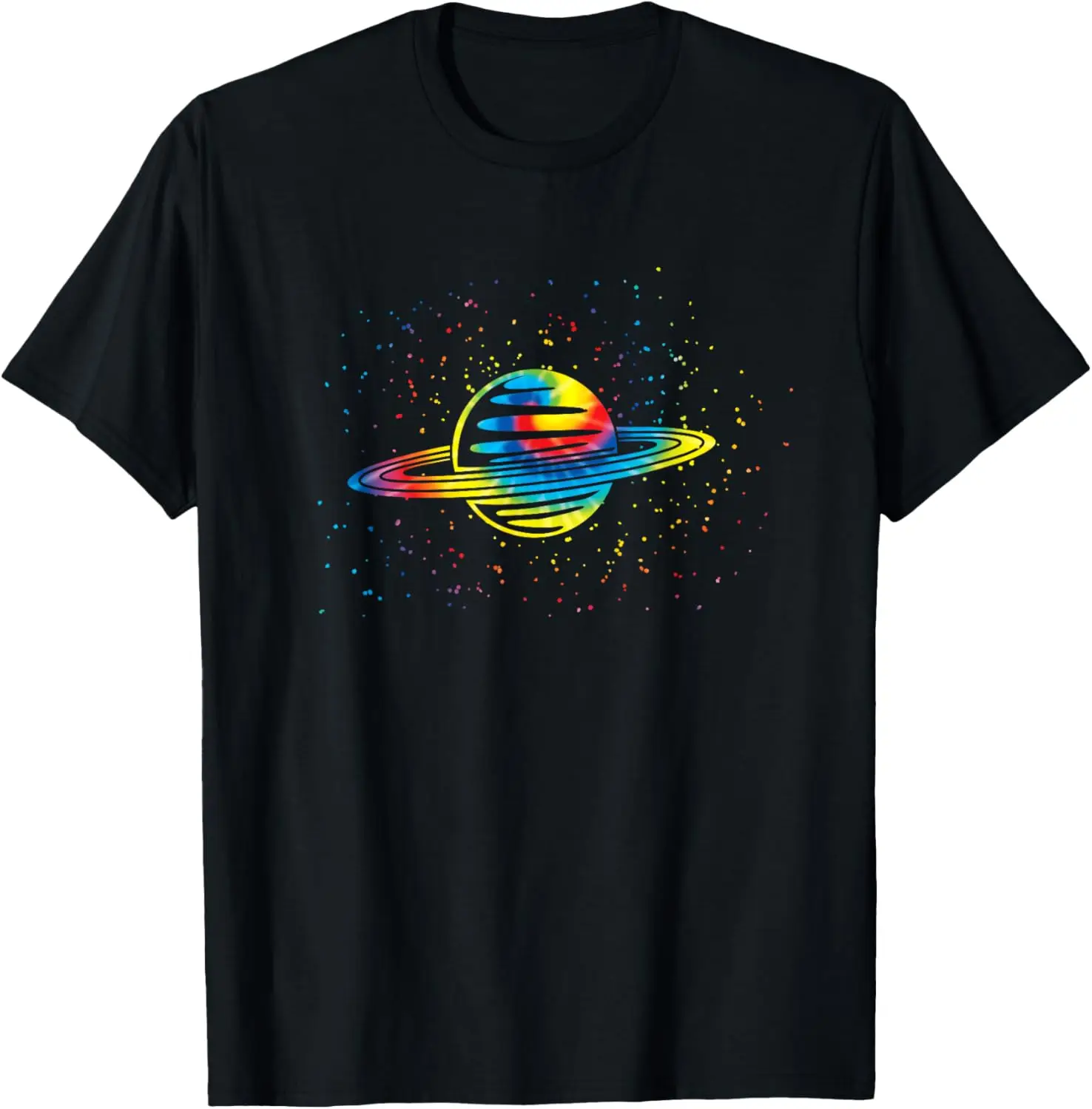 Planet Saturn Rings Vintage Outer Space Solar System Gift T-Shirt