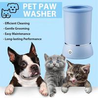 Pet Foot Washing Cup Pet Beauty Cleaning Wipe Free Automatic Foot Portable Rechargeable Cat Dirty Paw Cleaning Wash Brush Cup