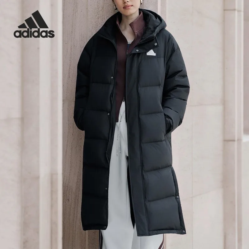 Adidas V LONG DOWN UG Men's and Women's Long Thermal Down Jacket KF6741