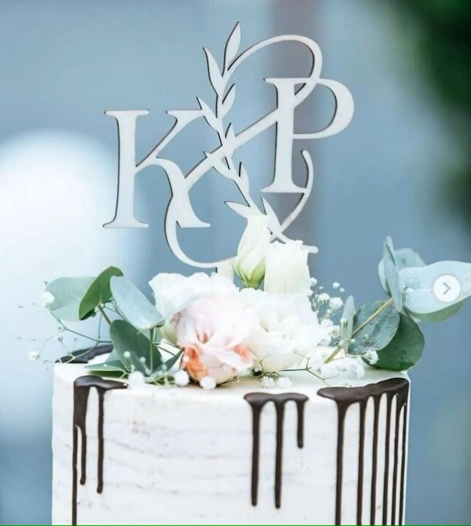 

Personalised Wedding Cake Topper Wedding Initials Cake Topper Letter Cake Charm Custom Wedding Monogram Topper Party Decor