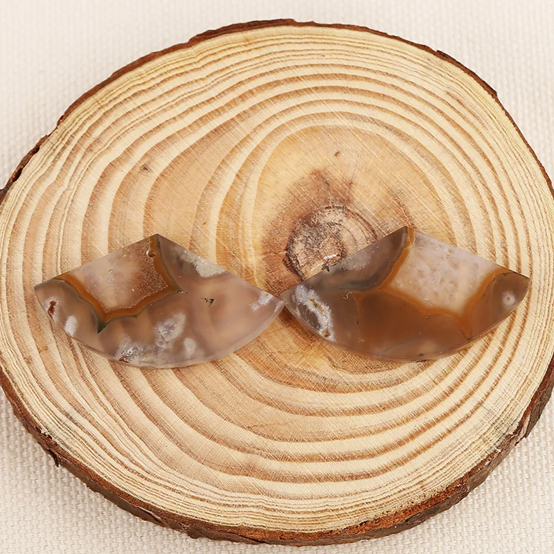 

B&F Sector Agate Stone Beads, Handmade Natural stones beads, Polished Stones for jewelry Making Supplies