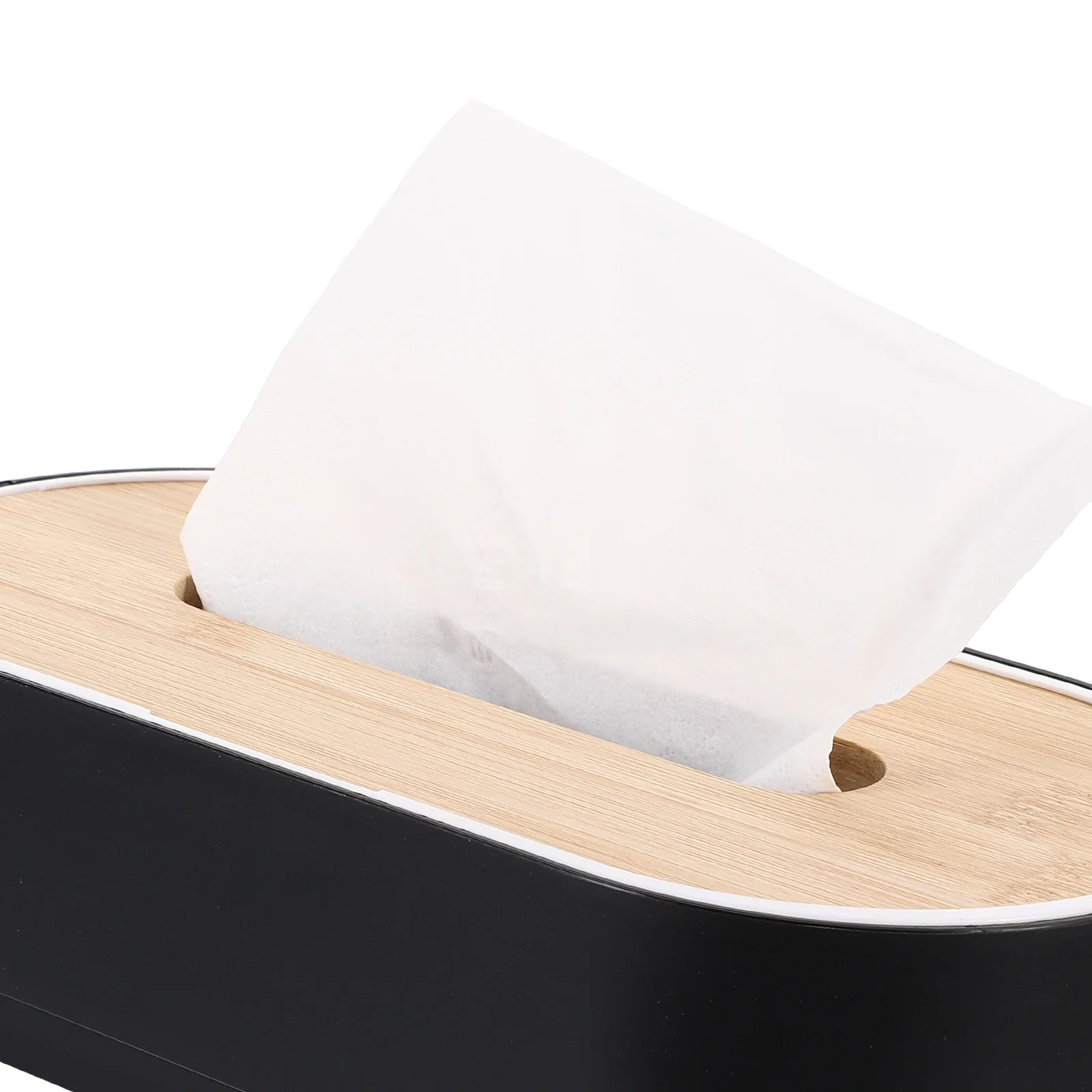 

Bamboo Tissue Box Holder Container Dispenser Napkin Boxes Simple Retro Home Supplies Japanese Style Practical Decorative Storage
