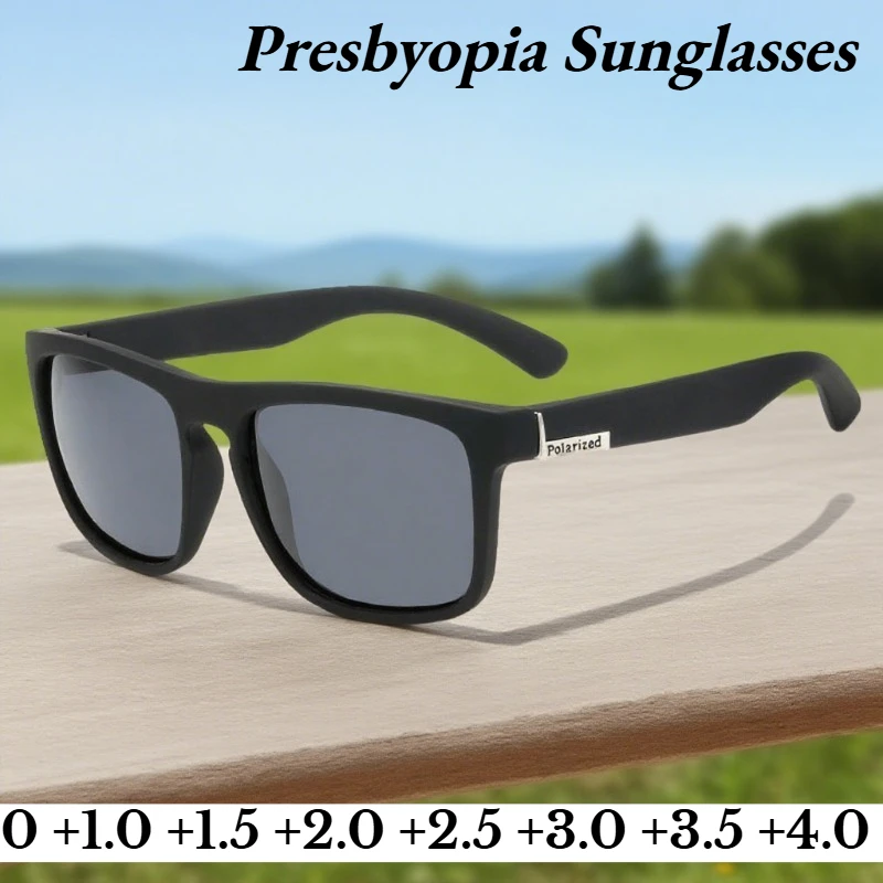 

Fashionable Polarised Sunglasses Outdoor Cycling Sports UV Protection Eyewear Classic Men's Driving Glasses 0 To +4.0