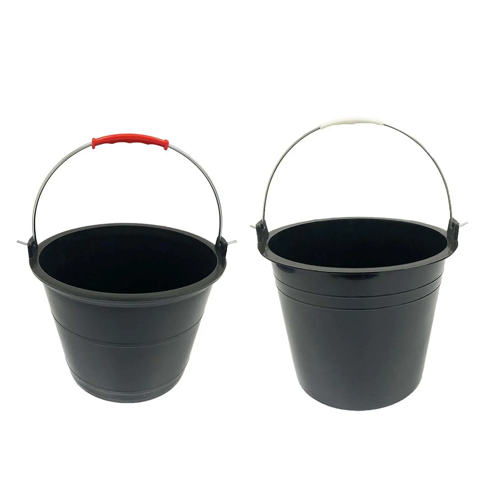 

Черное ведро для цветочных горшков, ведро для масла с краской для улучшения дома, пляжа на открытом воздухе