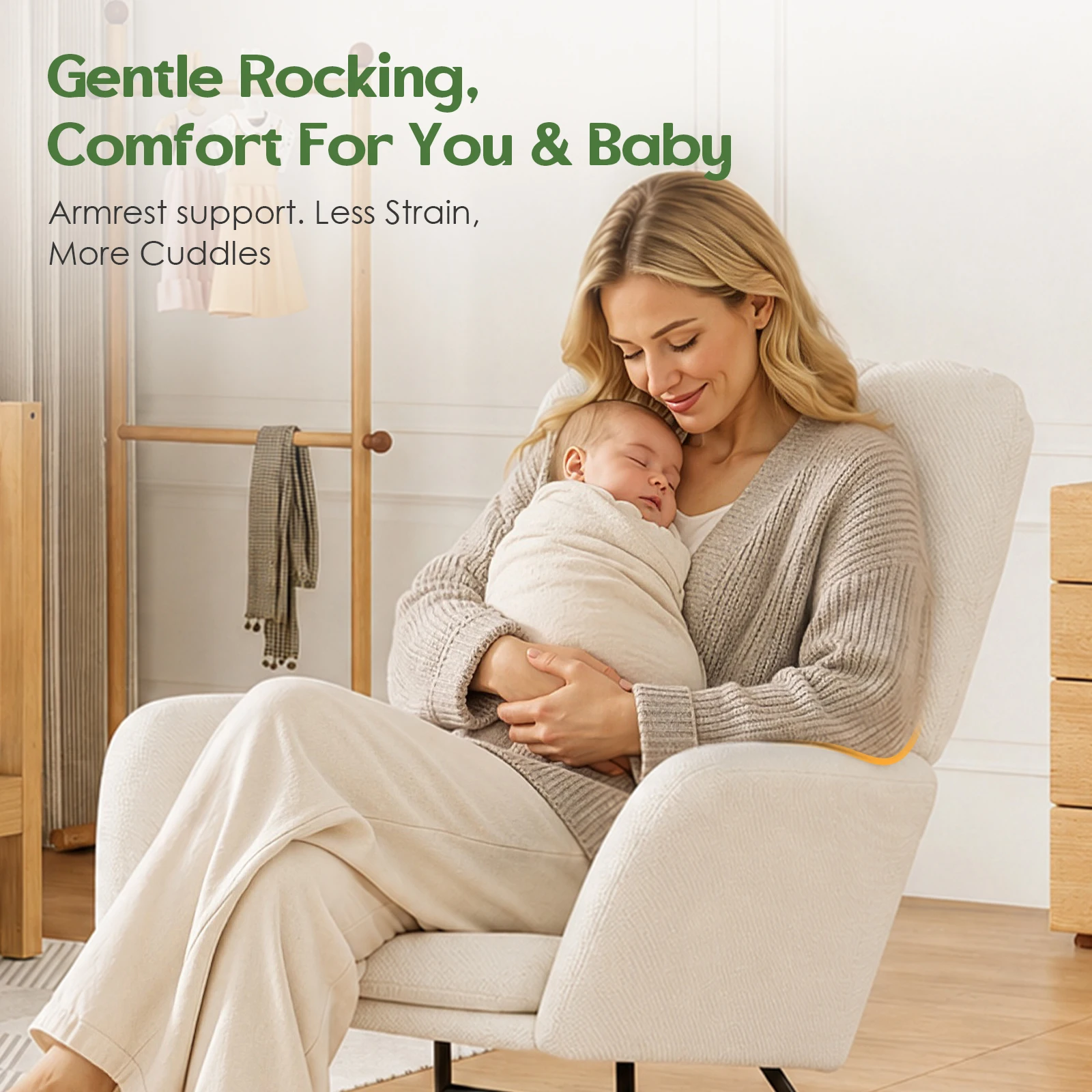Modern Nursery Rocking Chair,  - Baby Nursery Rocking Chair ulasan dan harga