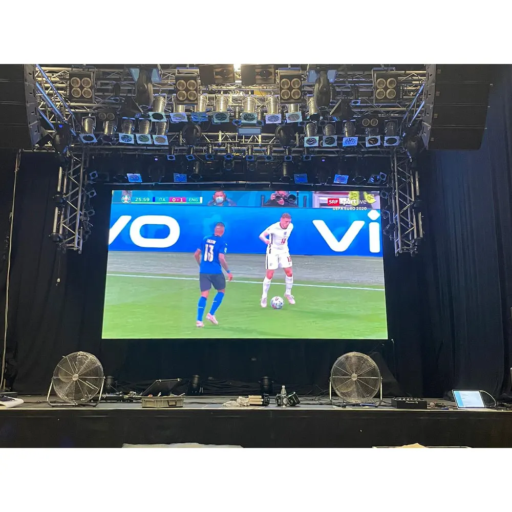 

P2.6 2.6 26 3.91 P3.91 P391 Church Back Dj Concert Event Backdrop Stage Rental Indoor Truss Led Wall Display Video Panel Screen