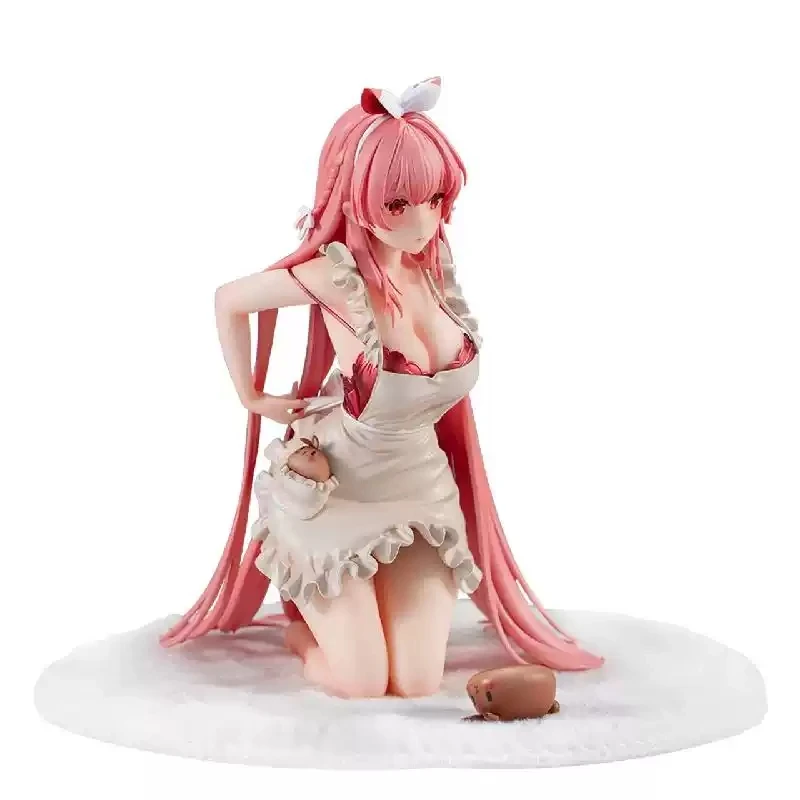 

Оригинальная коллекционная фигурка 1/7: Красивая девушка в белом кроличьем фартуке (Розу), готовая к демонстрации, настольное украшение, подарок для отаку