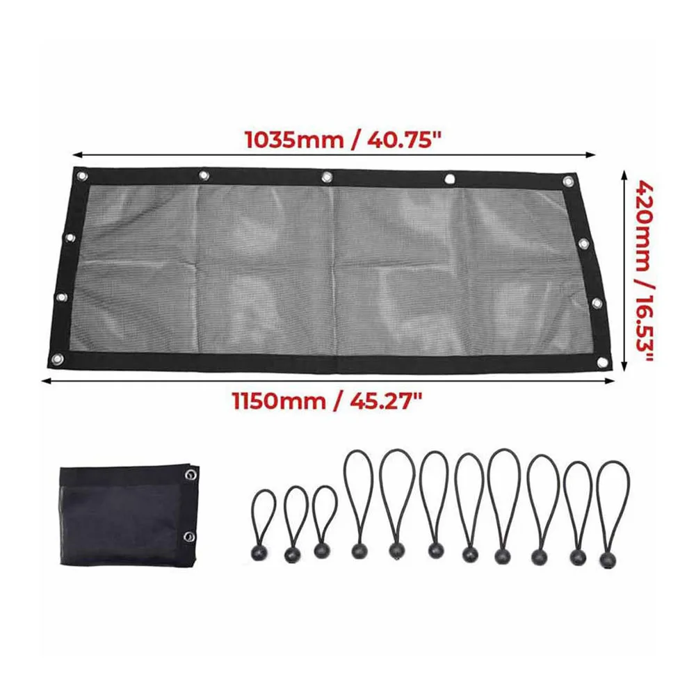 Mesh Shade Net Shade Net For RZR Anti-corrosion Material Easy Installation Non-deformation Design 115*104*42cm