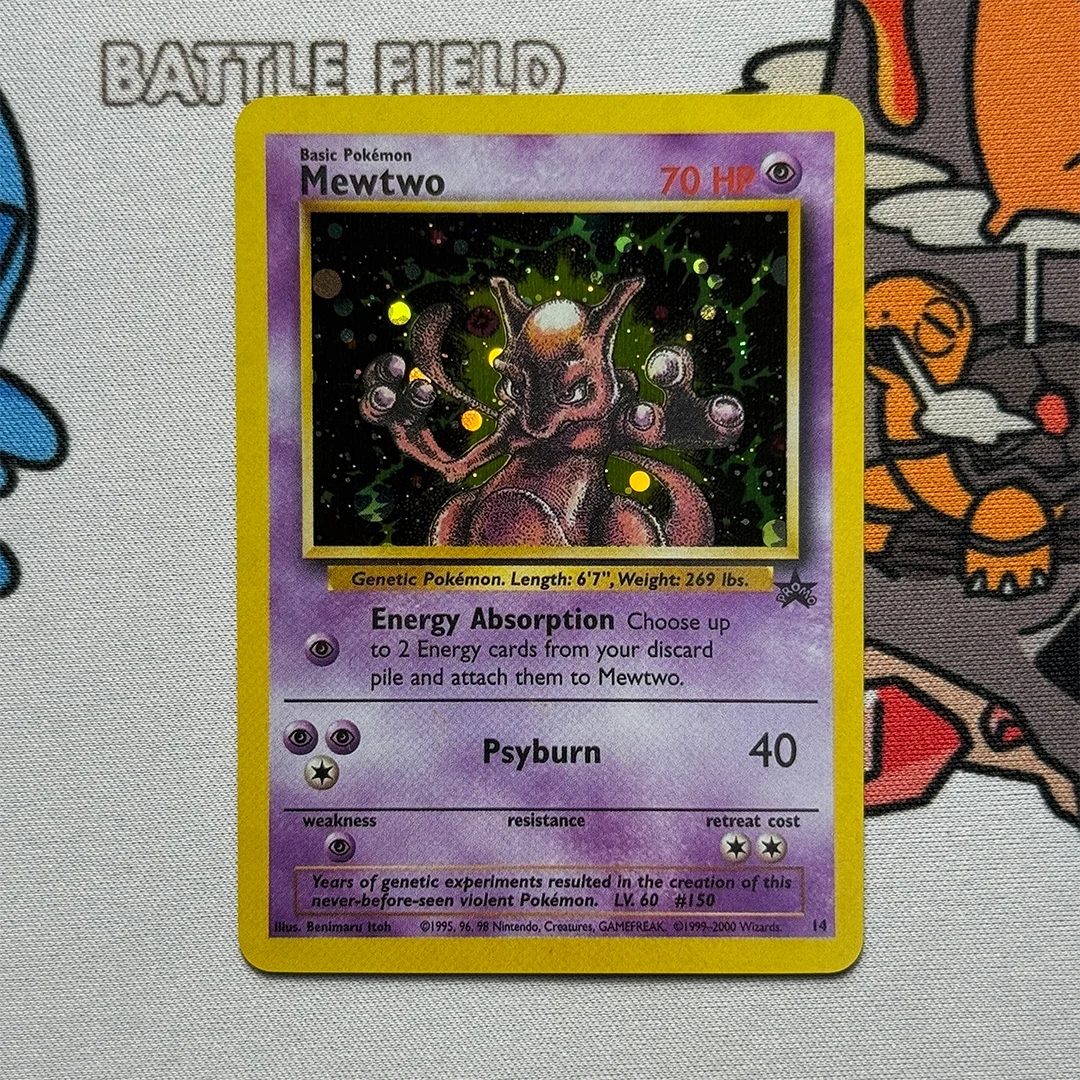 mewtwo pokemon card black star Pokémon Mewtwo 151 Black Star Promo BGS 9 – Lichcards main image 1