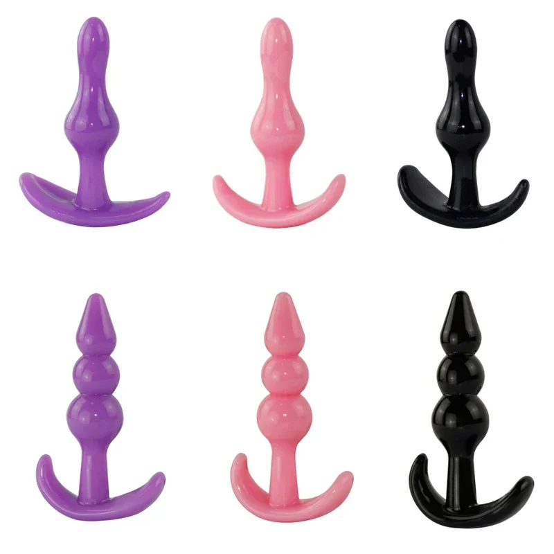 Silicone Anal Beads Plug Vaginal G-spot Massager for Women Couple Bullet Adult Masturbation Vibrator Sex Toys