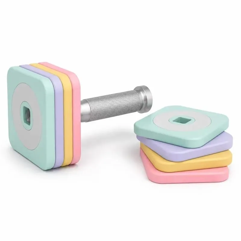 New Design Adjustable Dumbbell Set Multi Level Weight Hand Lift Full Body Exercise ABS