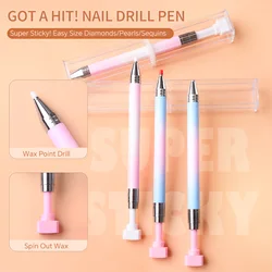 High Quality Rhinestone Picker Diamond Painting Dotting Pen Rhinestones Pickup Tool for Gem Crystal Nail Art DIY Decoration Tool