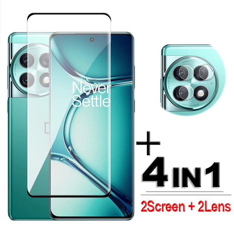 

For OnePlus Ace 2 Pro Glass Full Cover 3D Curved Screen Protector For OnePlus Ace 2 Pro 5G Tempered Glass For Ace2 Pro Lens Film