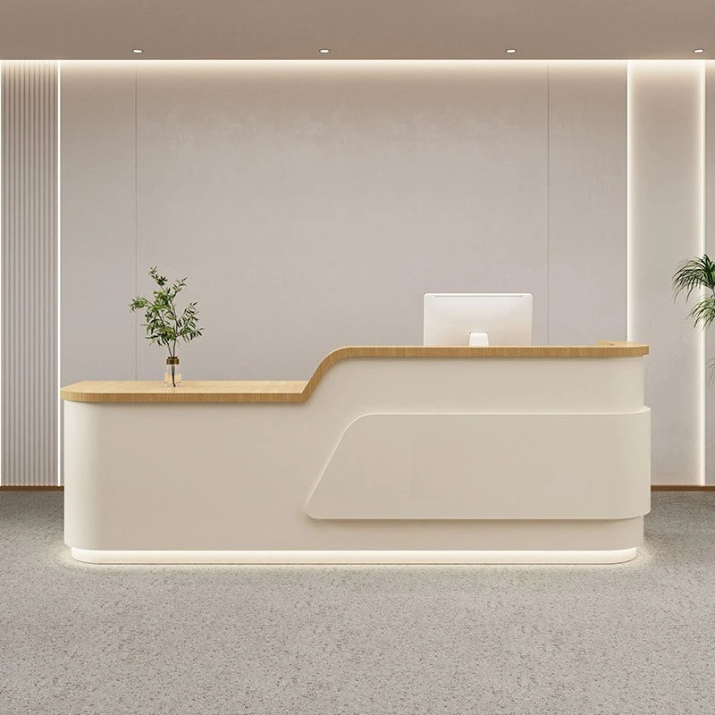 Customized cream wind checkout page training class early education light luxury