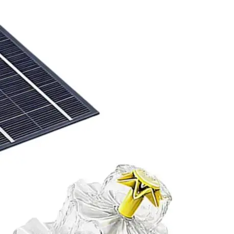 4W Solar-Springbrunnenpumpe für den Außenbereich, für Garten-Vogelbad, Wasserspiel mit Solarpanel und Düsenset für kontinuierlichen Fluss