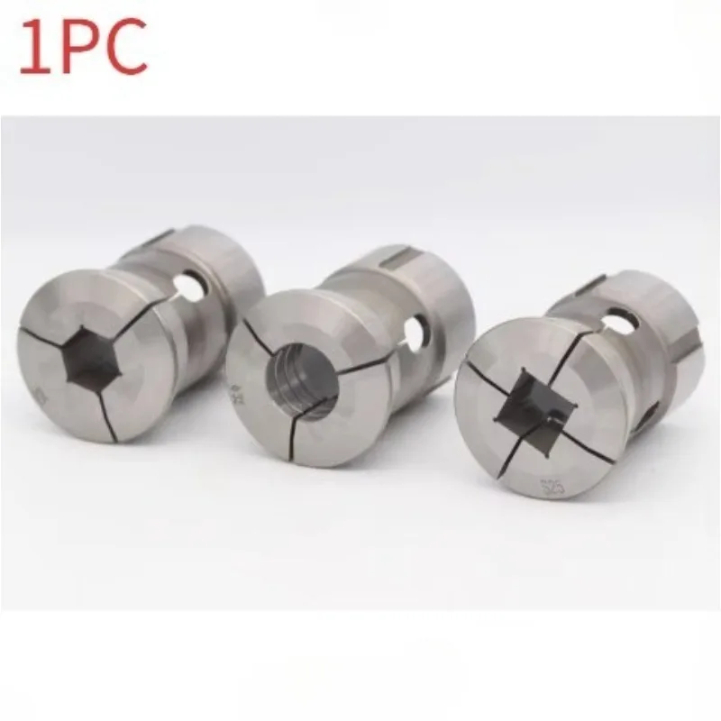 

CK52# 3.0-52.0mm Round Hole Type CNC lathe Back Pull collet Spring Steel High Precision Chuck Round Square Hexagon