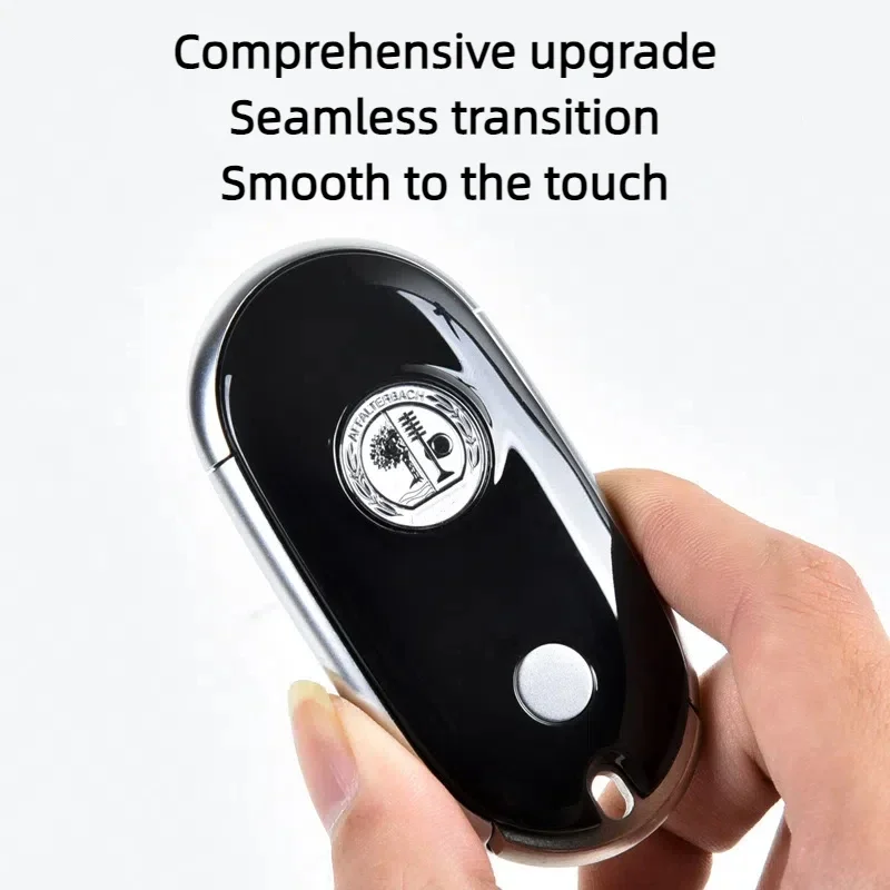 Защитный чехол для ключей, новый класс C/S для AMG, черный чехол для ключей для Benz W207 W222 W221 S580 S480 S680 S500 2022+ Защитный чехол для ключей, новый класс C/S для AMG, черный чехол для ключей для Benz W207 W222 W221 S580 S480 S680 S500 2022+