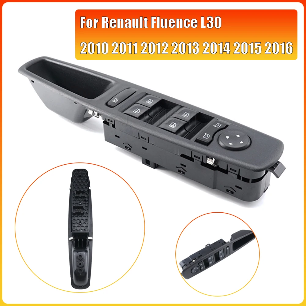 

19 Pins Electric Power Master Window Control Switch for Renault Fluence L30 2010 2011 2012 2013 2014 2015 2016 25400-0008R