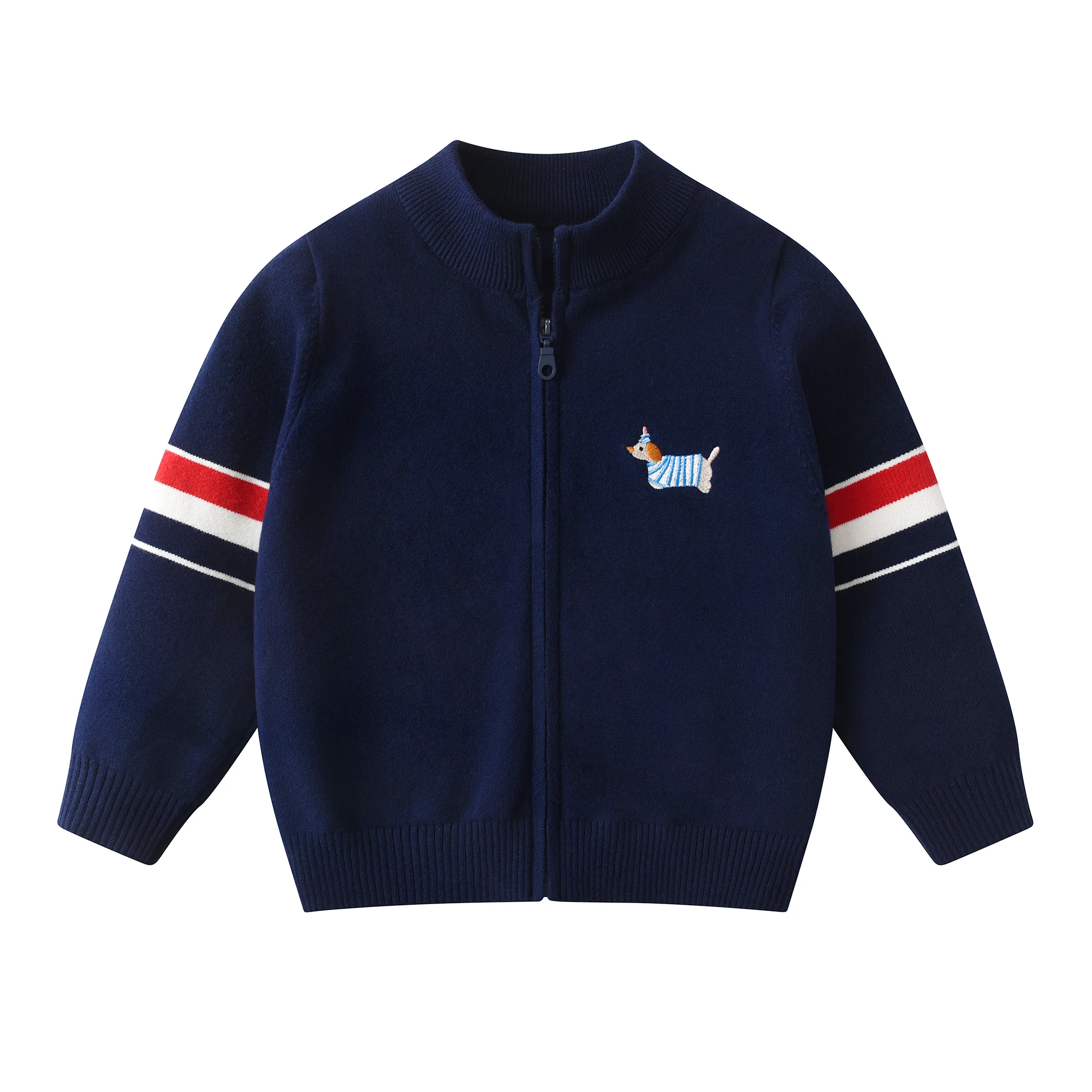 

Kids Sweatshirt - Soft Cotton Long Sleeve Cardigan Zipper Up Sweater for Children Boys & Girls (Autumn and Winter Style)