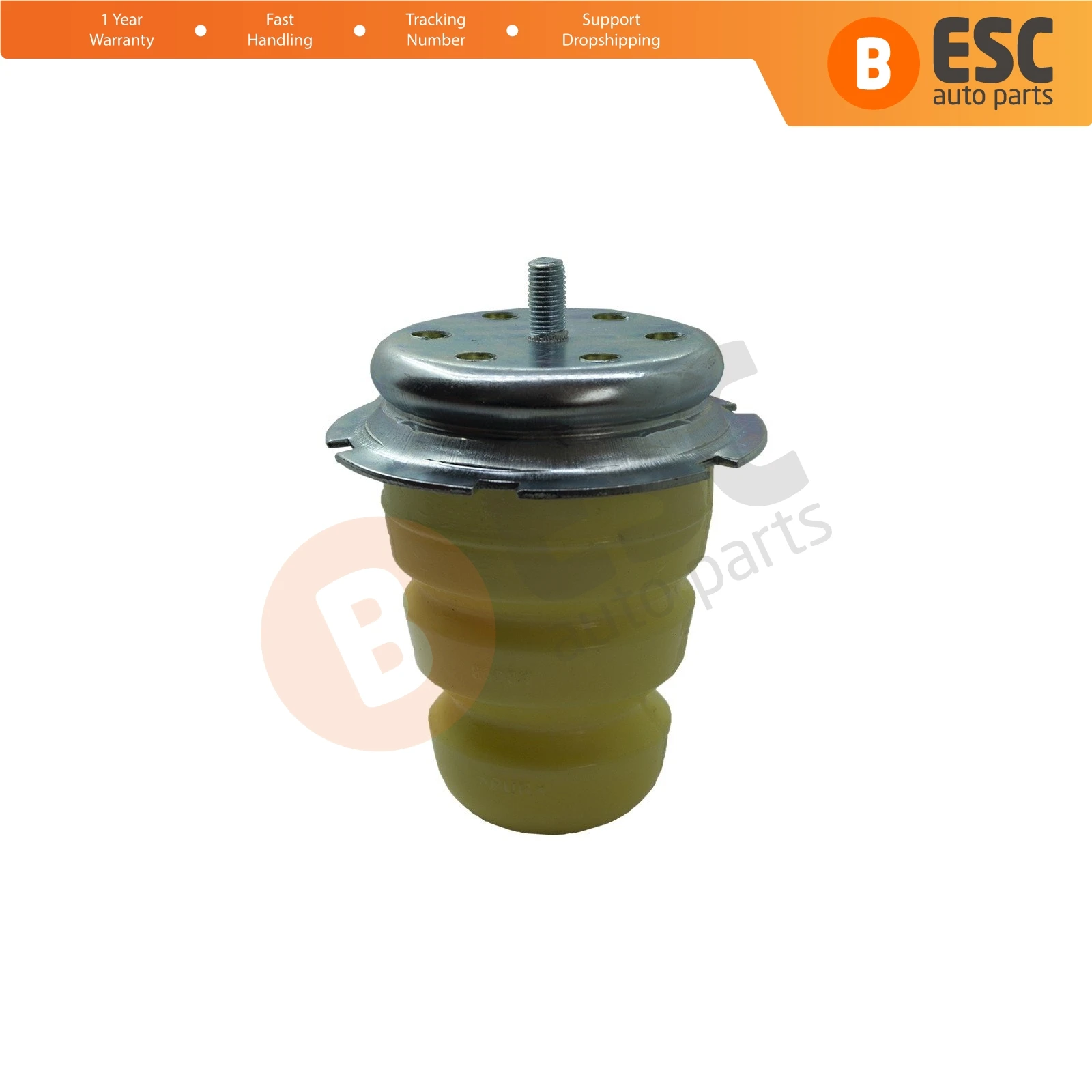 

ESC ESP925 Rear Axle Suspension Rebound Rubber Buffer Block 46751548 for Fiat Doblo Peugeot Boxer Citroen Jumper Relay