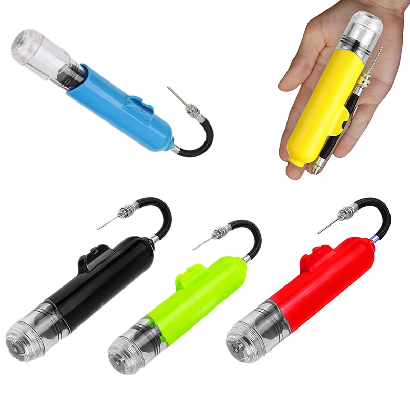 NEW-Outdoor Sports Two-Way Mini Ball Pump Portable Air Pump With Ball Needle And Plastic Mouth Inflatable Suitable For A Variety