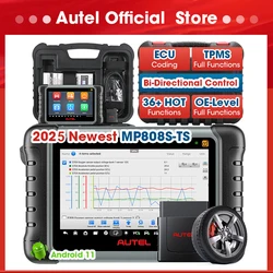Autel MaxiPRO MP808S-TS Car Diagnostic Tools Online ECU Coding TPMS Automotive Scanner Active Test Scan Tool PK MP808BT PRO
