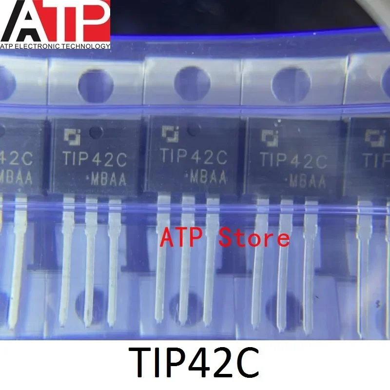 50PCS/LOT New Original TIP41C TIP42C TO-220 TRANS TIP41 NPN TIP42 PNP 6A 100V Power Transistor