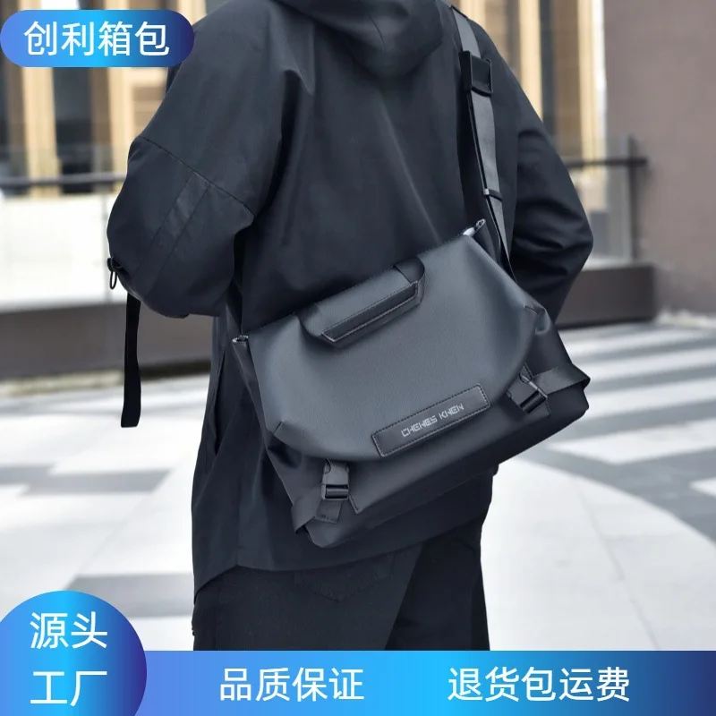 

Cross-border Hot-selling Men's Messenger Waterproof Business Shoulder Bag Portable Business Trip Shoulder Bag