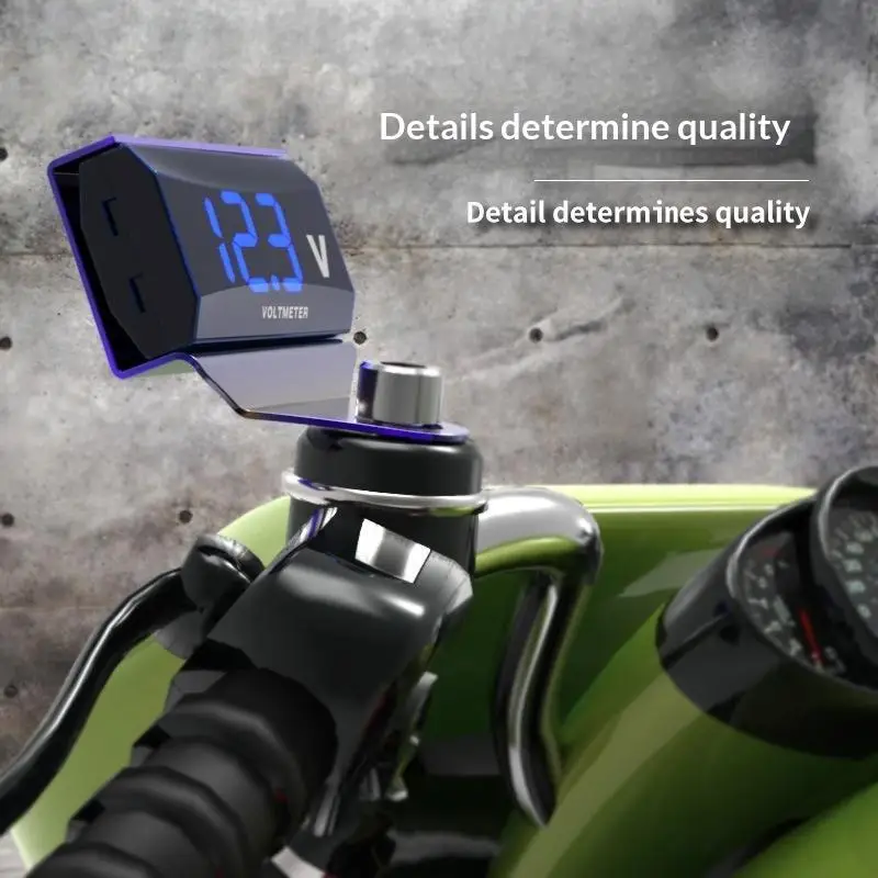Universal Motorcycle Meter Holder Bracket CNC Aluminum Easy Assemble Square Stand for Voltmeter Tachometer Custom Bikes