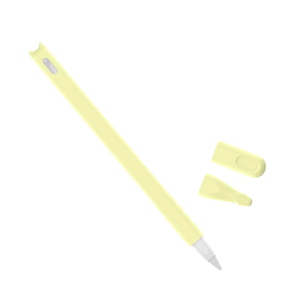 

3Pcs Pen Sleeve Set Silicone Protective Cover for Stylus Anti-Scratch Anti-Lost Roll-Proof Nib Tip Guard Holder Case Light