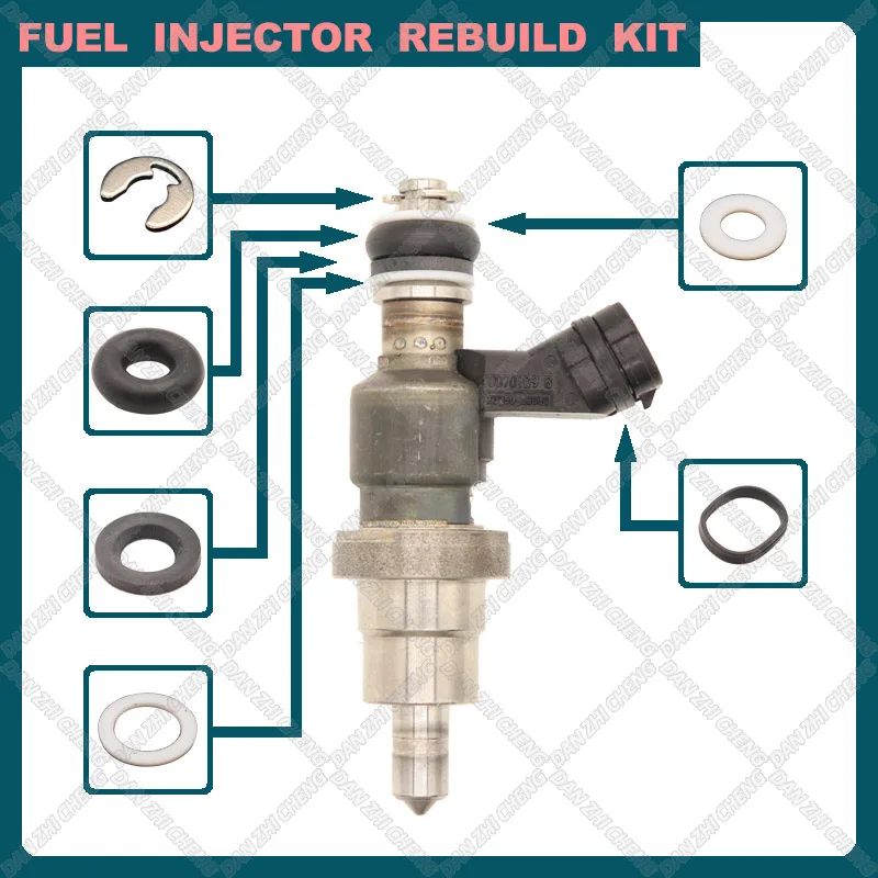 

FUEL INJECTOR REPAIR KIT for Fuel Injector for Toyota RAV4 Avensis Opa 02-05 1AZFSE 23250-28030 23209-28030